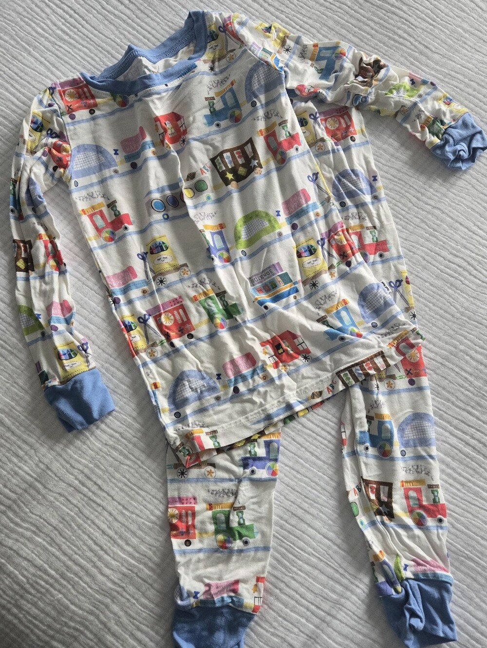 Little Sleepies Long Sleeve Pajama Set in Education Express — 2T | EUC